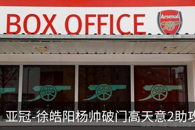 亚冠-徐皓阳杨帅破门高天意2助攻 申花2-1淡滨尼流浪者